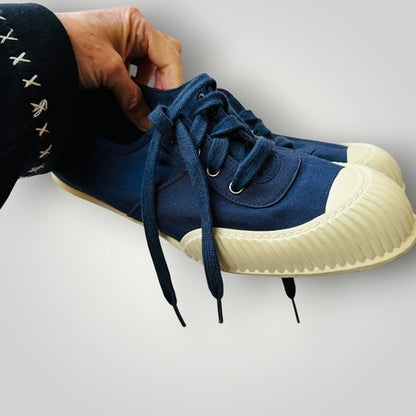 PRADA SPORT / cotton canvas sneakers / 39 / ss14 (3913206085144567457)