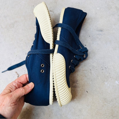 PRADA SPORT / cotton canvas sneakers / 39 / ss14 (3913206157112687835)