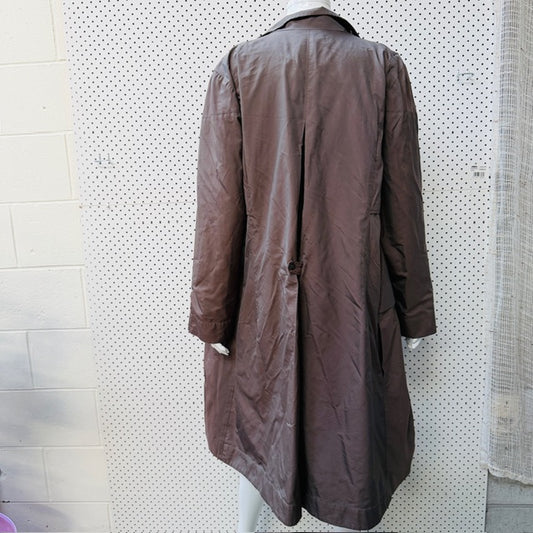 JANE DANIELS / trench coat / 16 / made in nz (3913540523594079738)