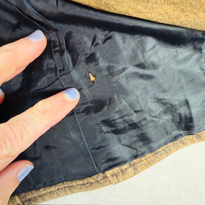 1980s aussie vintage / H&D SYDNEY / brown leather jacket / L (3913540603862021544)