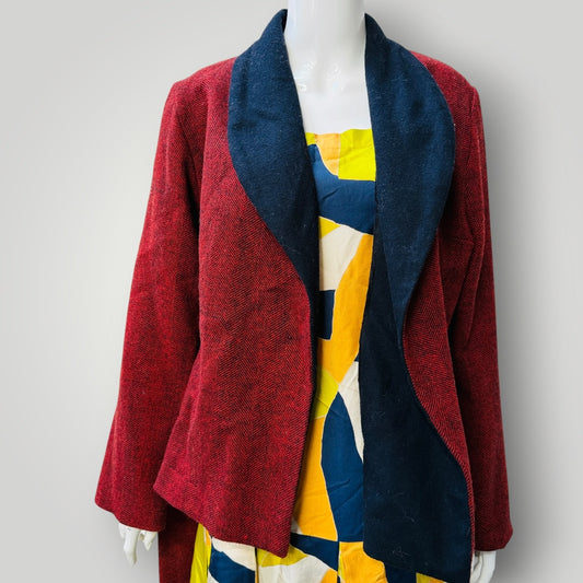 2000s nz vintage / ROBYN MATHESON / wool coat / 16 (3913540681973413778)