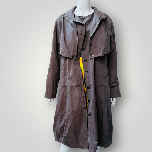 JANE DANIELS / trench coat / 16 / made in nz (3913540688320715238)
