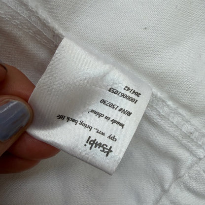 KSUBI / white denim jacket, oversized fit / s (3913640258598918389)