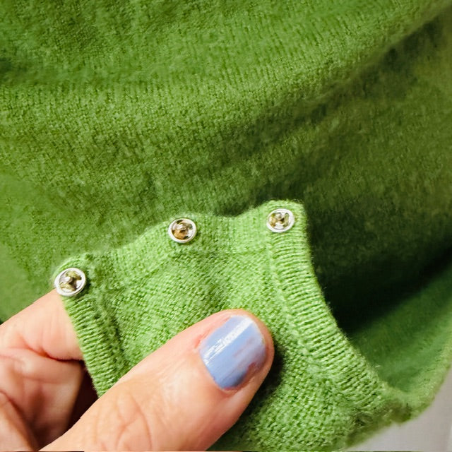 PARIS GEORGIA / cashmere wool bodysuit / green / m (3913713725640176362)