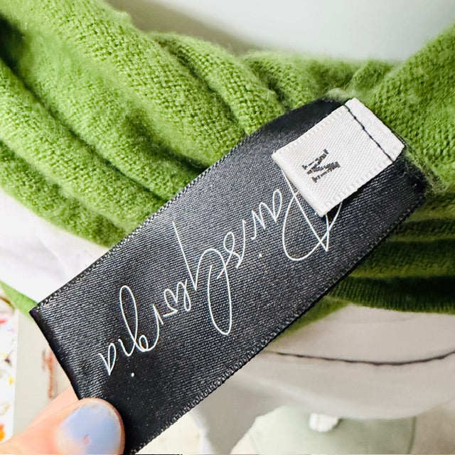 PARIS GEORGIA / cashmere wool bodysuit / green / m (3913713732491335702)