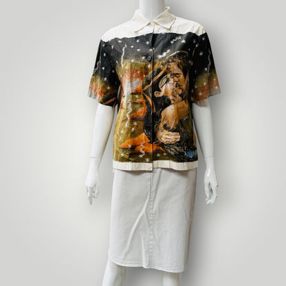 Prada x Christophe Chemin / Impossible True Love shirt / 38 (xs) (3913714100090119808)