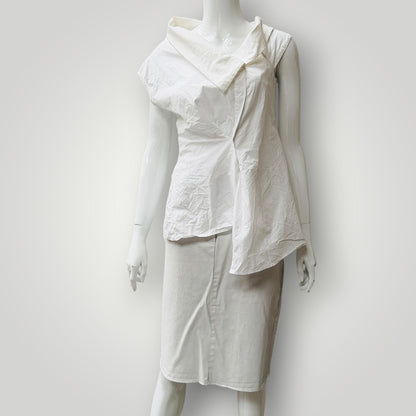 ACLER / sleeveless assymetrical tank / white / 10 (3913714105642690456)