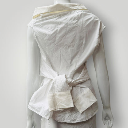 ACLER / sleeveless assymetrical tank / white / 10 (3913714112598620801)