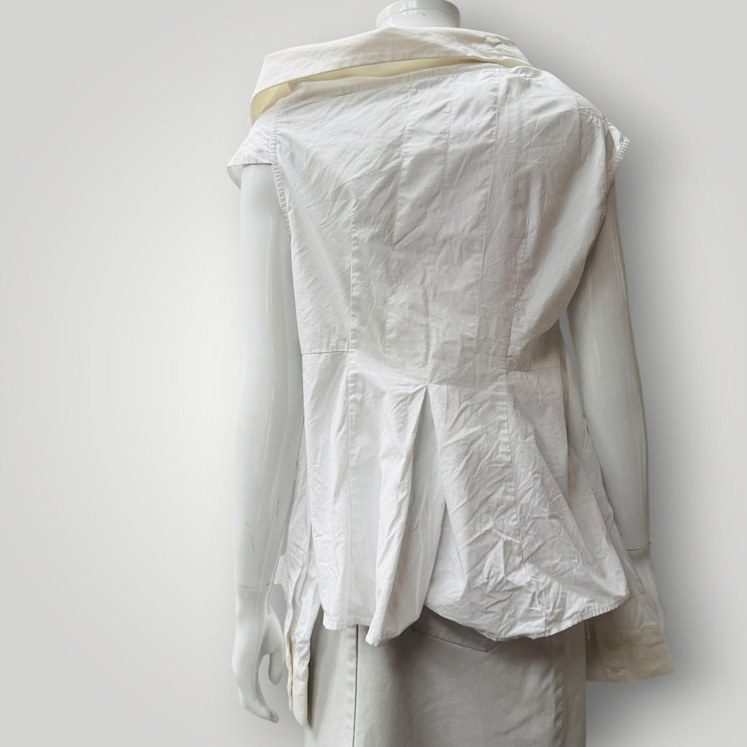 ACLER / sleeveless assymetrical tank / white / 10 (3913714114071829708)