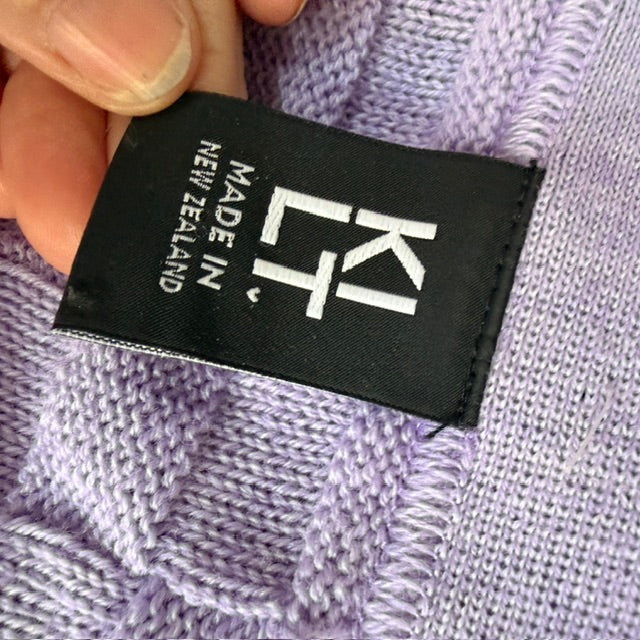 KILT / ava merino cardi / lavender / m (3914055700925237114)