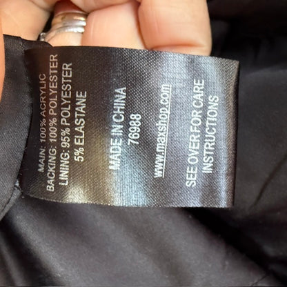 MAX / astrakhan coat / black / 14 (3914055742368550253)