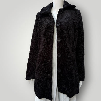 MAX / astrakhan coat / black / 14 (3914056298463709522)