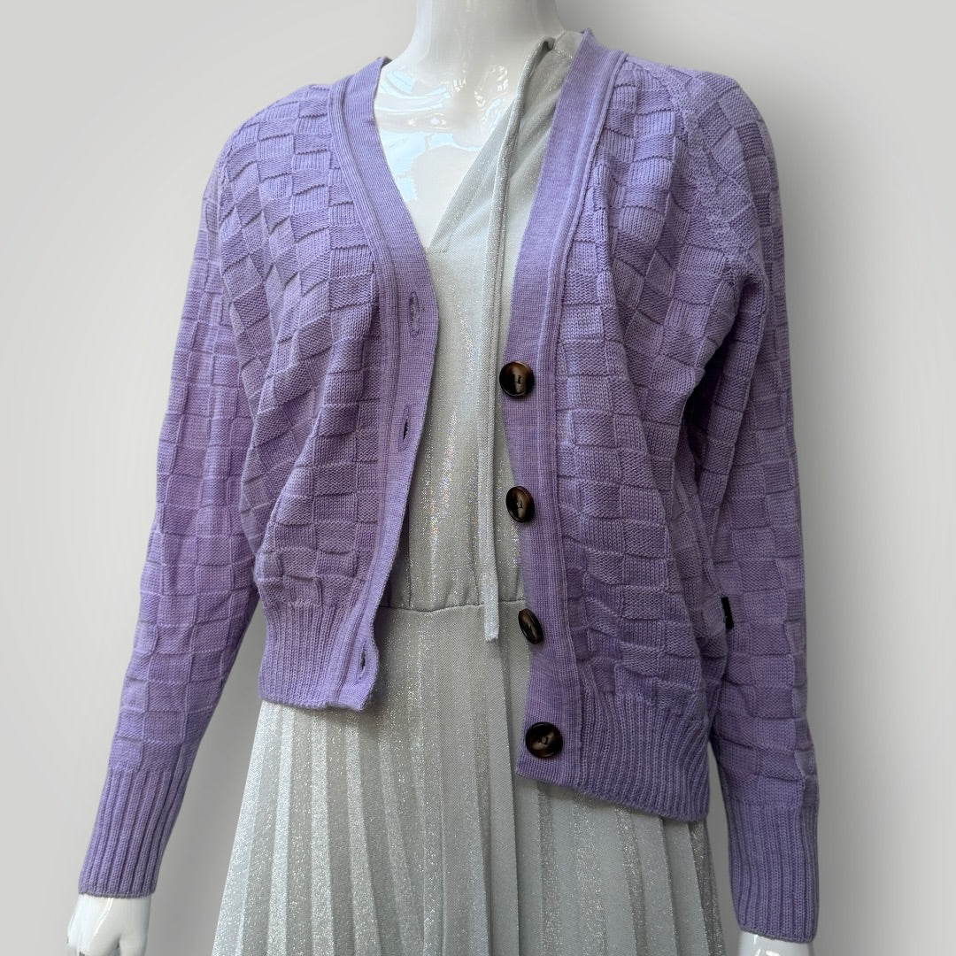 KILT / ava merino cardi / lavender / m (3914056313009824948)