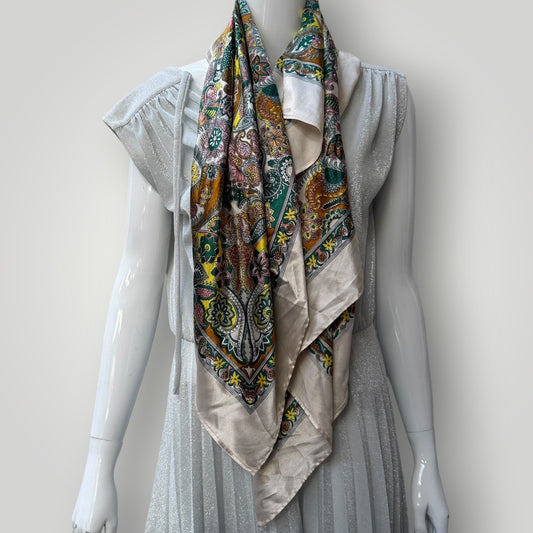 SILK / scarf / multicoloured / large (3914056319591675055)