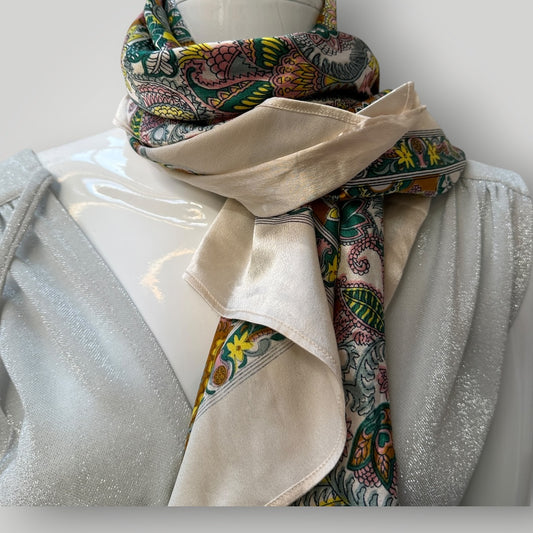 SILK / scarf / multicoloured / large (3914056321378479436)
