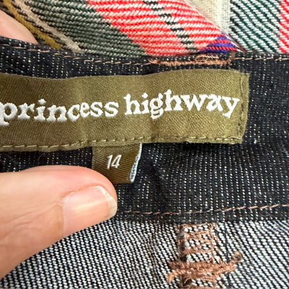 PRINCESS HIGHWAY / ophelia denim skirt / grey black / m (3914078615371055550)