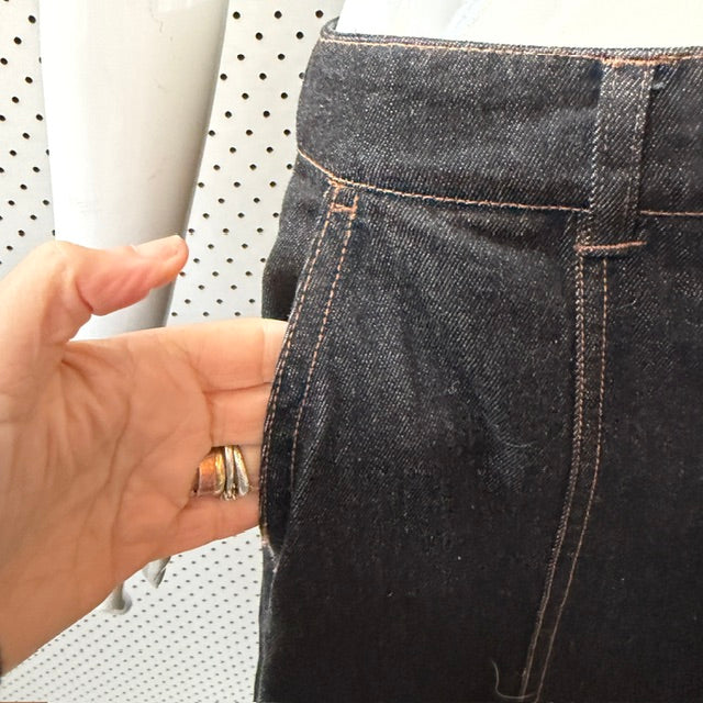 PRINCESS HIGHWAY / ophelia denim skirt / grey black / m (3914078618969218994)
