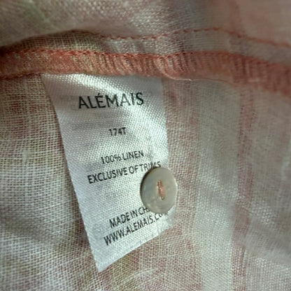 ALEMAIS / ursula bishop sleeve linen shirt / 10 (3914078620807436233)