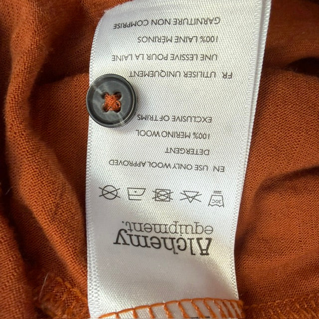 ALCHEMY / merino polo / L (3914078628826676409)