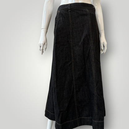 PRINCESS HIGHWAY / ophelia denim skirt / grey black / m (3914078883137425676)