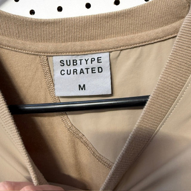 SUBTYPE CURATED / brown tee / M (3914151224472930523)