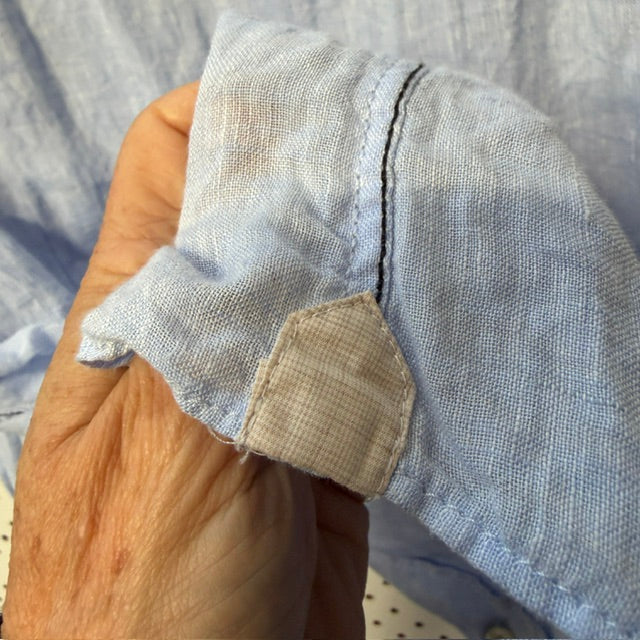 FIL NOIR / linen designer shirt / (3914151243262554999)
