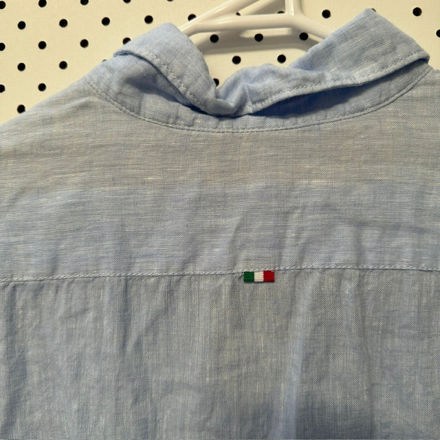 FIL NOIR / linen designer shirt / (3914151244919243113)