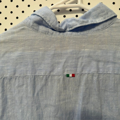 FIL NOIR / linen designer shirt / (3914151244919243113)