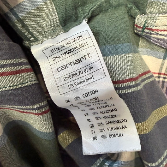 CARHARTT / redell plaid shirt / m (3914151252677827956)