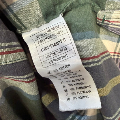 CARHARTT / redell plaid shirt / m (3914151252677827956)