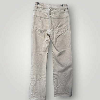WYNN HAMLYN / womens straight jeans in ivory / 10 (3914152159155066285)