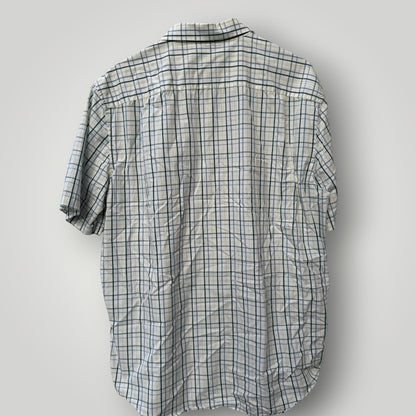 RM WILLIAMS / 'hervey' short sleeved check shirt / XXL (3914152184638455884)