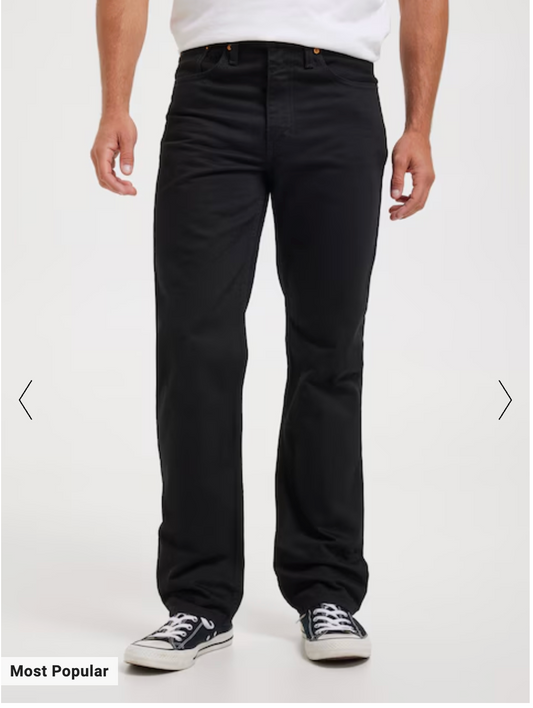 LEVI'S / 516 black jeans / 30 x 30 (3914218232457367473)