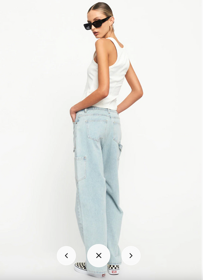 Lioness / Miami Vice cargo jeans / light wash / s (3914222828395314112)