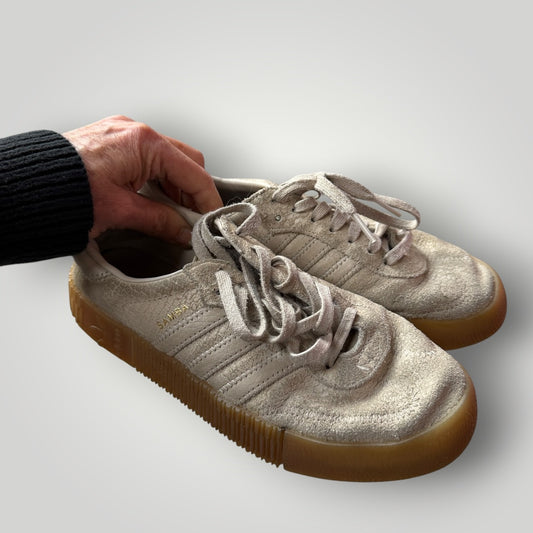 ADIDAS / samba rose / leather with gum platform sole / 37? (3914313914352972343)