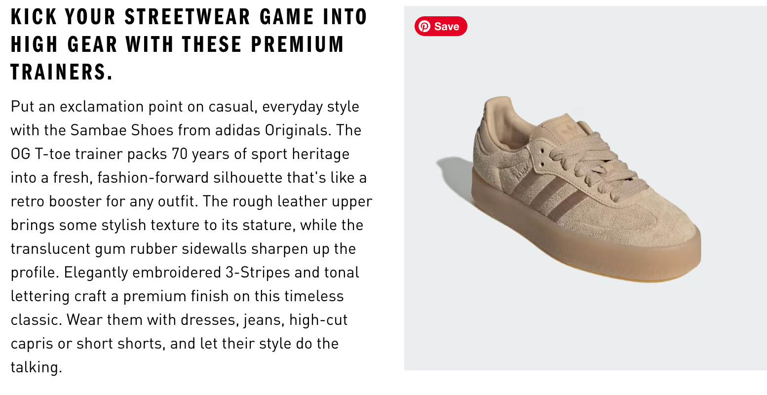 ADIDAS / samba rose / leather with gum platform sole / 37? (3914675906944533520)