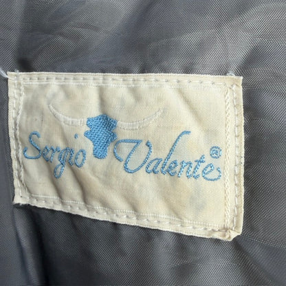 1970s vintage / SERGIO VALENTE / rabbit fur coat / genuine / s/m (3914752502899777467)