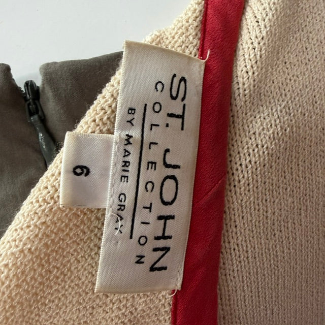 1990s vintage / ST JOHN COLLECTION by marie gray / chanel like jacket / s (3914752628149598660)