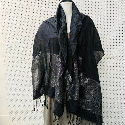 MOOCHI / fringed band scarf (3914839076647634023)
