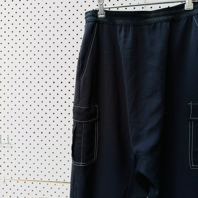 REPERTOIRE / hiro drop crotch pants / s (3914839133742584393)