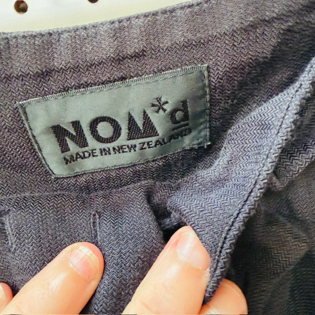 NOM*D / wide legged pants with drawstring waist / 3 (3914839215204058781)
