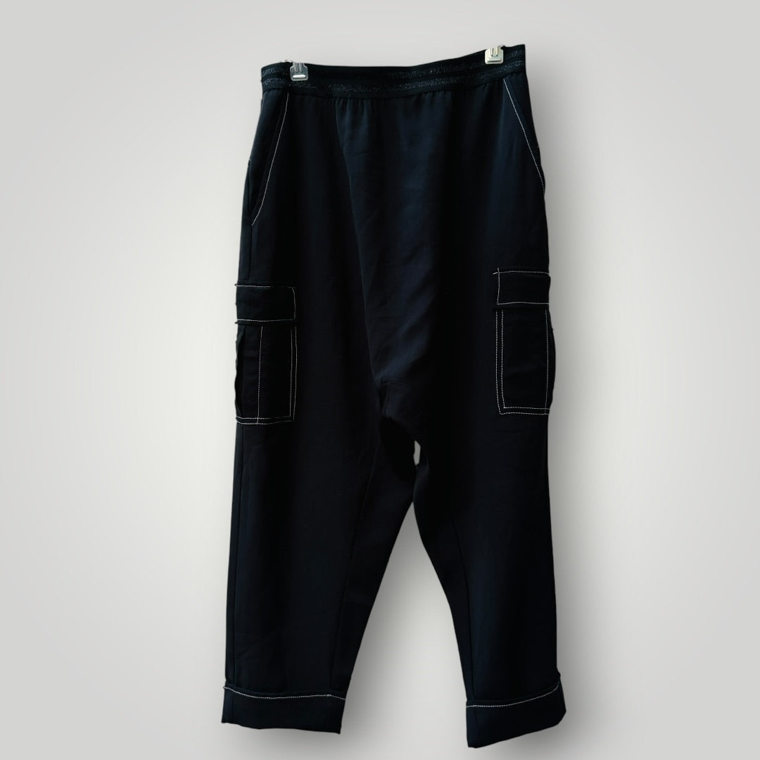 REPERTOIRE / hiro drop crotch pants / s (3914839513392645123)