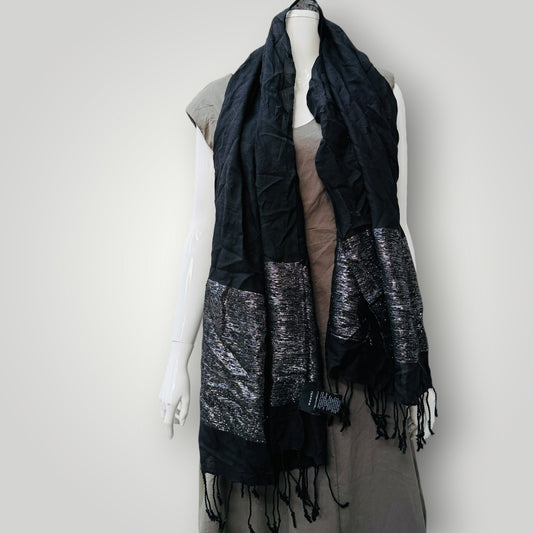 MOOCHI / fringed band scarf (3914839529500703881)