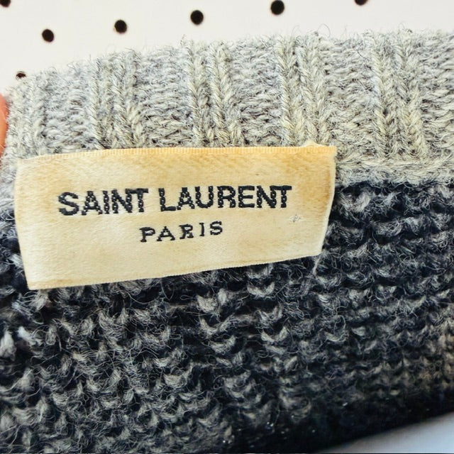 Saint Laurent / graphic 2015 jumper / M (3915003414750860482)