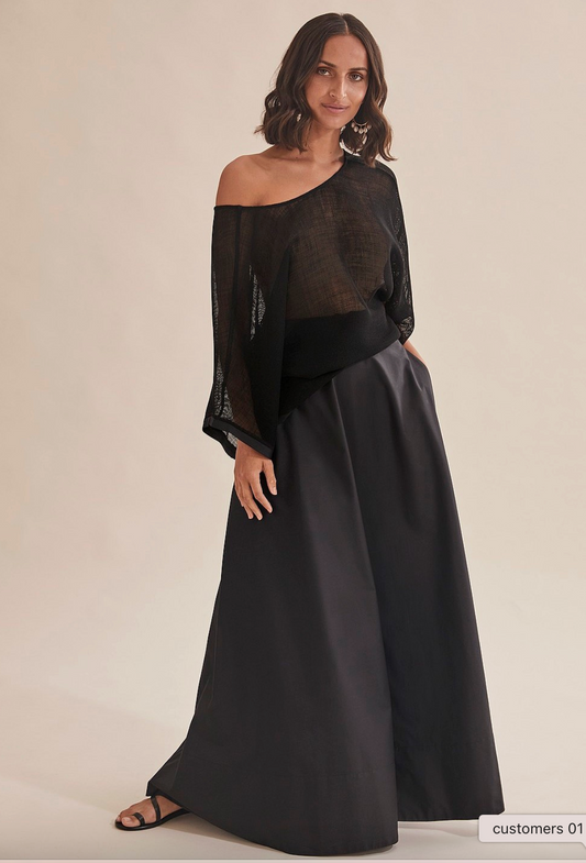 COUNTRY ROAD / mesh kimono sleeve top / s (3915007465504495312)