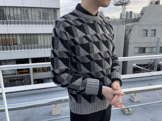 Saint Laurent / graphic 2015 jumper / M (3915188061412442783)