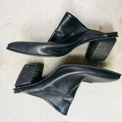 EOS / leather mules / 40 (3915270150720578038)