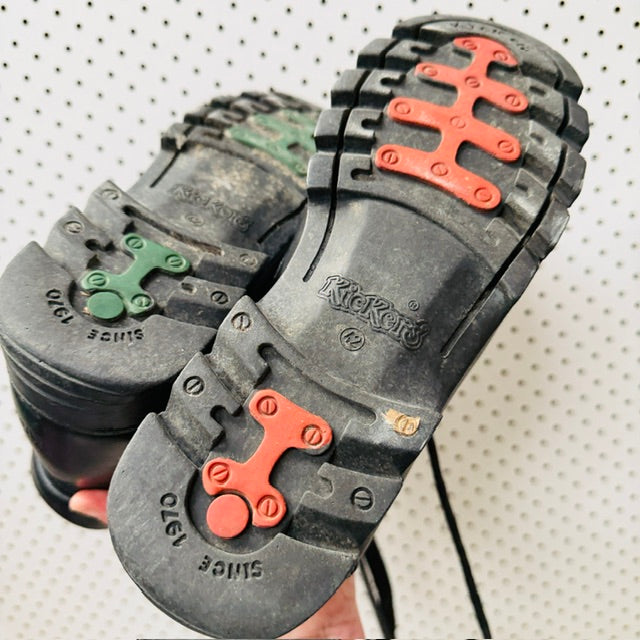 1990s vintage / KICKERS / chunky lennon boots / 42 (3915270204553825413)