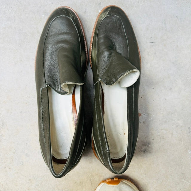 BEAU COOPS / boystack loafers / 41 / khaki (3915270227727744607)
