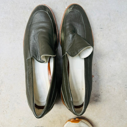 BEAU COOPS / boystack loafers / 41 / khaki (3915270227727744607)